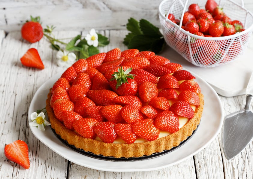 tarte fragole