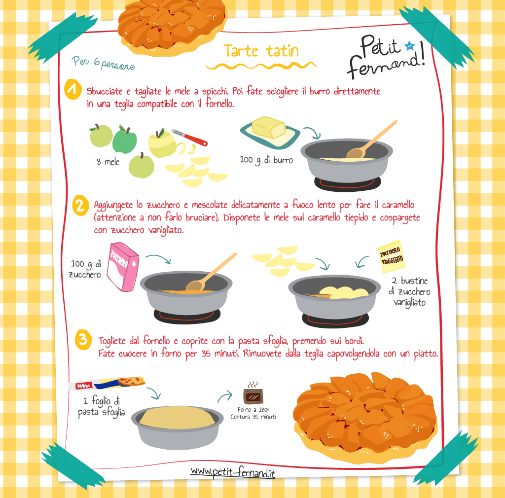 ricetta tarte tatin