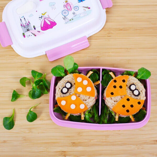 funfood sandwich a forma di coccinella