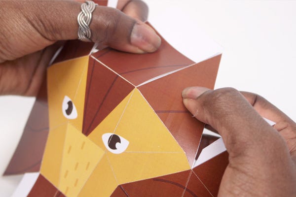 lavoretti per bambini trofei origami