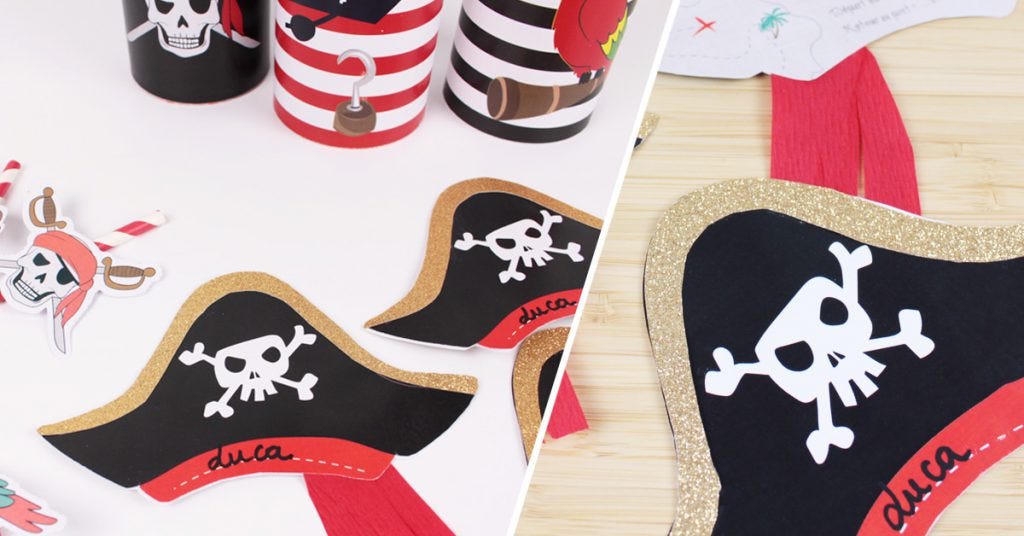 inviti di compleanno a tema pirati