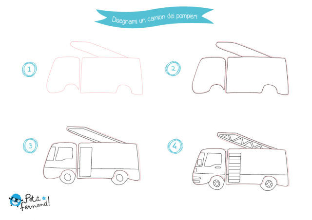 imparare a disegnare camion