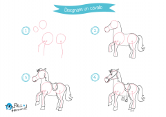 disegnare un cavallo