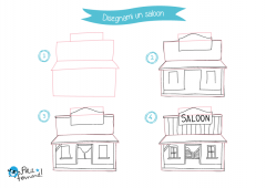 disegno Far West