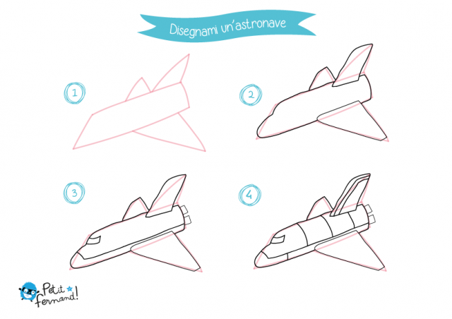 Disegno astronave
