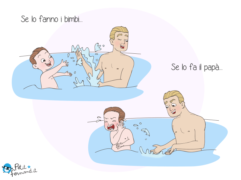 vignetta umoristica vita da genitori