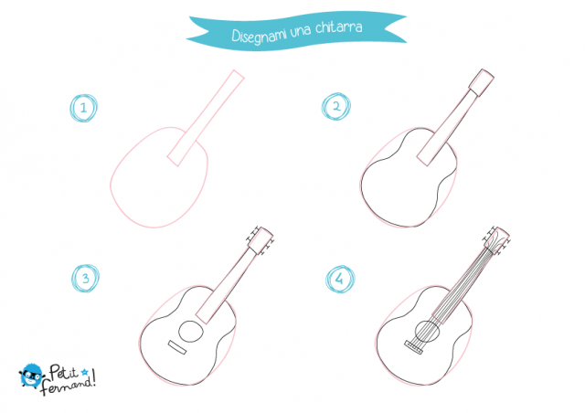 colora una chitarra