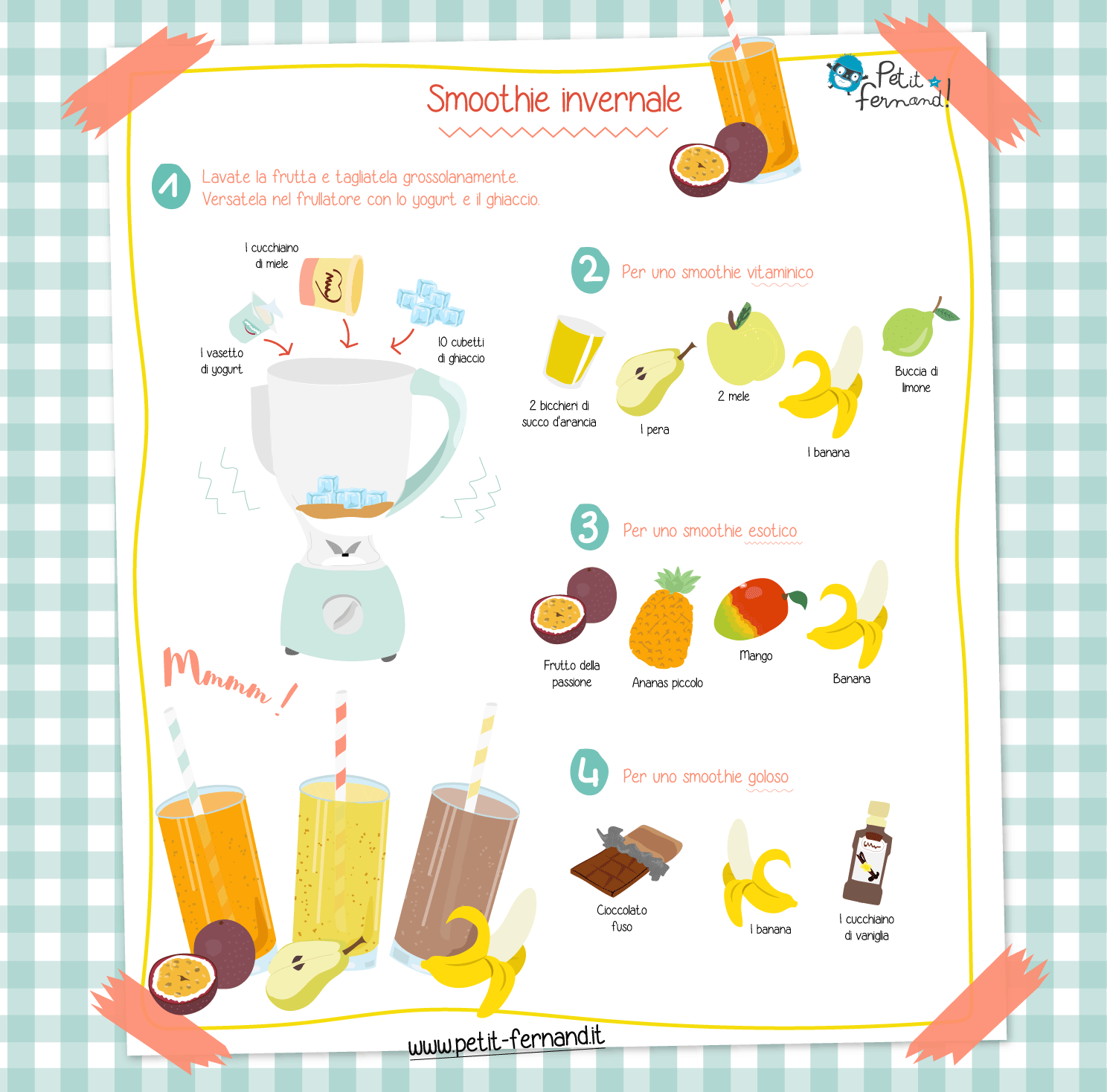 smoothie ricette