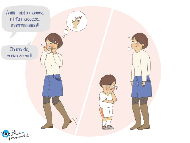 vignetta divertente bambini