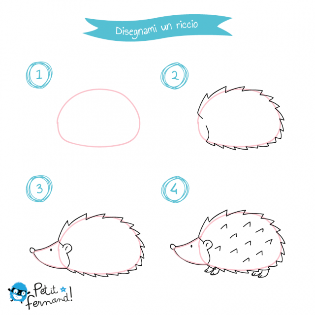 Dei bellissimi disegni da colorare con tutti gli animali del bosco!