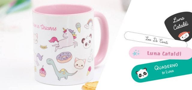 Inviti di compleanno in stile kawaii, a forma di panda!