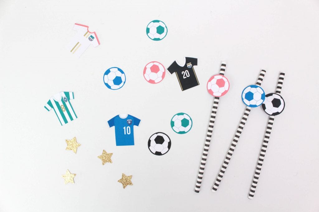 Un kit per un compleanno a tema calcio