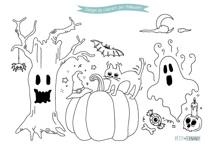 Colorare Halloween