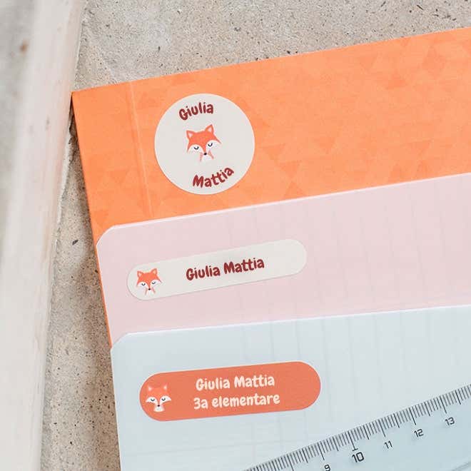 etichette bambini personalizzate