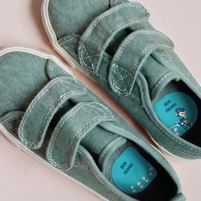 Etichette scarpe personalizzate