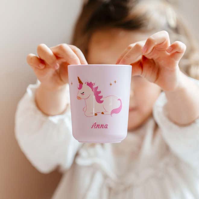 bicchiere di plastica personalizzato