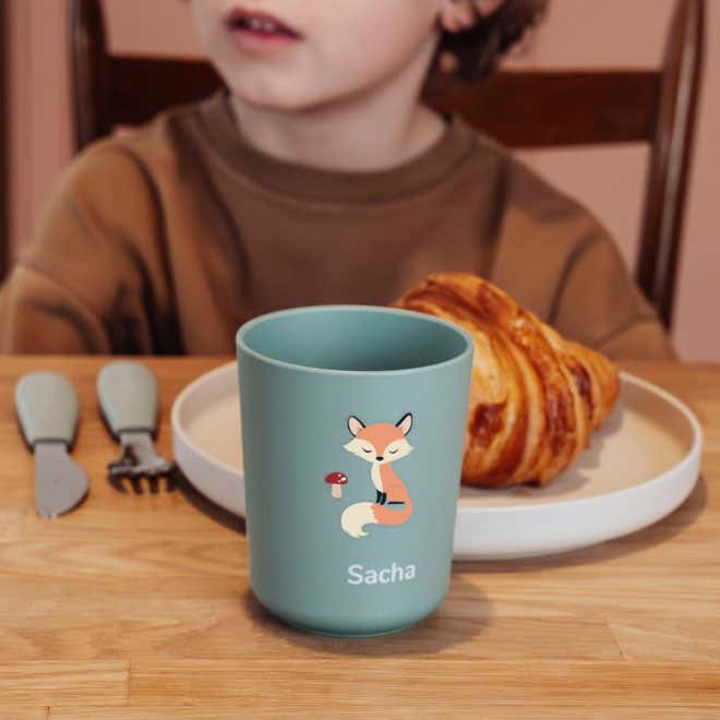 bicchiere scuola materna
