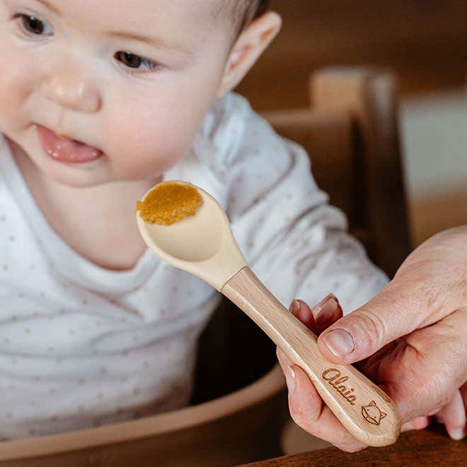 posate per bambini incise