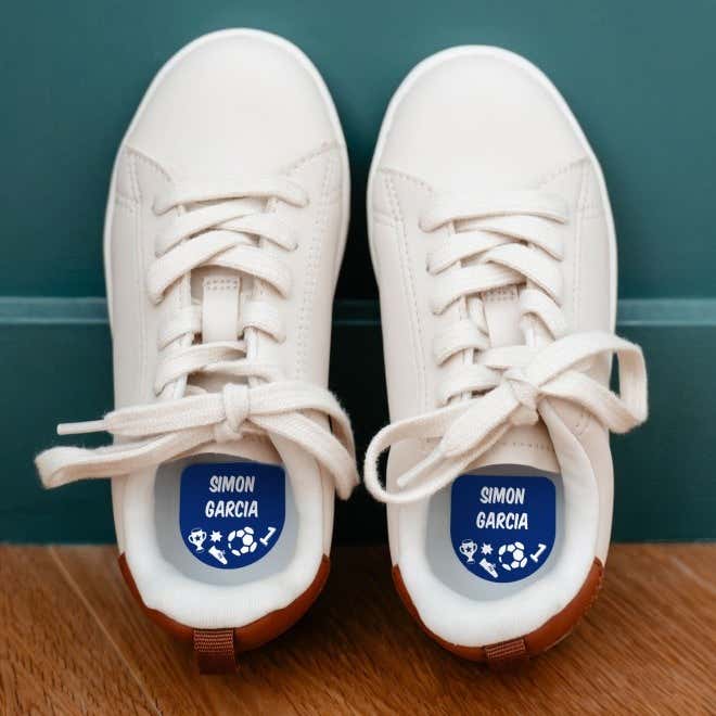 etichette personalizzate scarpe