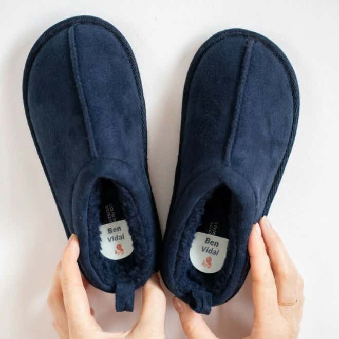 etichette scarpe nome