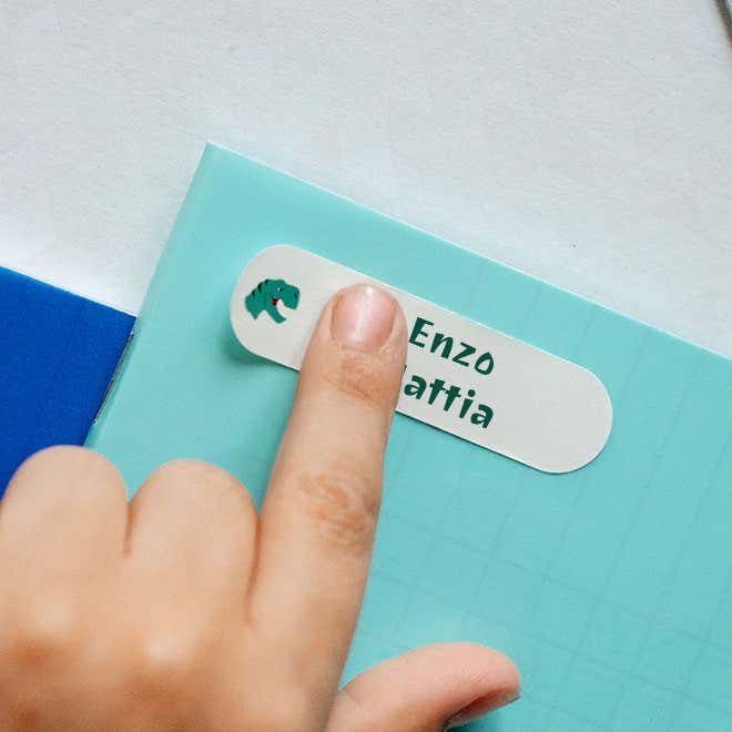 etichette personalizzate libri
