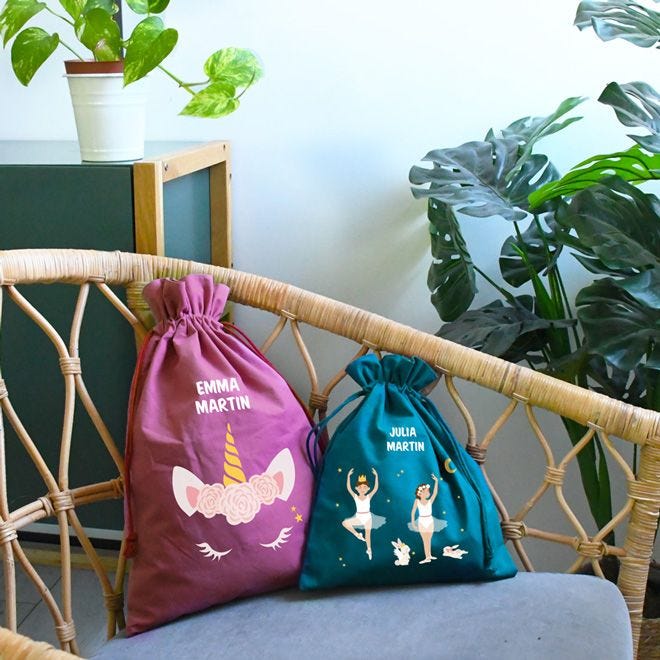 Sacchetti in cotone personalizzati