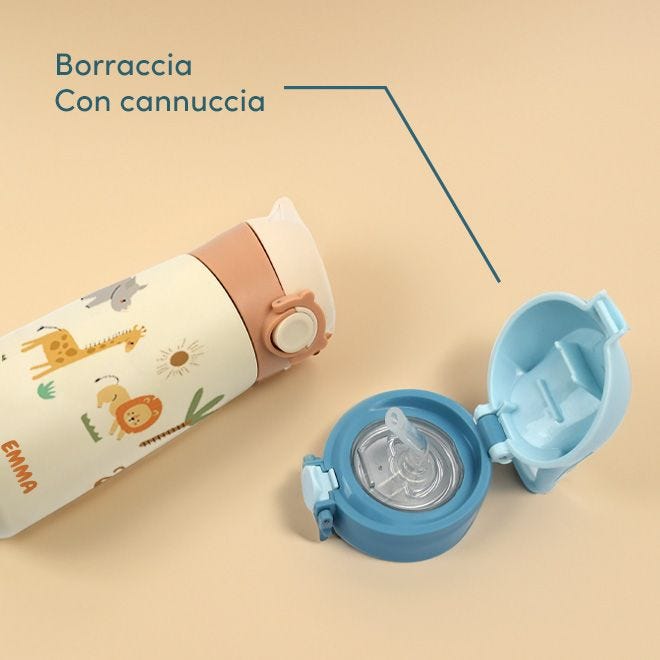 Tappi Silicone Cabilock - 4 Pezzi Anti-perdita Per Borracce Termiche